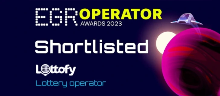 Lottofy est Finaliste pour le titre d'Opérateur de Loterie aux EGR Operator Awards 2023