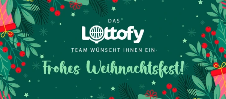 Das Lottofy-Team wünscht Ihnen allen ein frohes Weihnachtsfest!