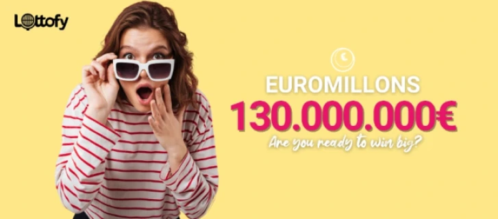 Big Firday: ¡El Supersorteo de Euromillones regresa el 7 de marzo con un bote de 130 millones de euros!